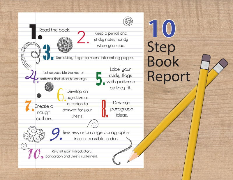 4th Grade Book Report Template New 10 Steps to Writing A Succesful Book Report