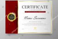 Award Certificate Design Template New Certificate Template Awards Diploma Stock Photo 526691539 Avopix Com