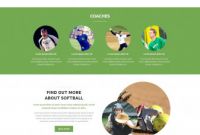 Baseball Scouting Report Template Unique softball Website Templates Template Type Author Cowboy Downloads 7