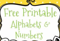 Diy Birthday Banner Template Unique Free Printable Letters and Numbers for Crafts