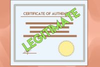 Fake Death Certificate Template Awesome 3 Ways to Get A Certificate Of Authenticity Wikihow