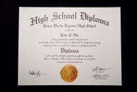 Ged Certificate Template New High School Diploma format Sample Of School Graduation Certificate