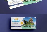Gift Certificate Template Photoshop Awesome Travel Gift Certificate Template Seattlebaby Co