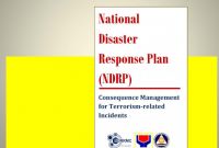 Hazard Incident Report form Template New National Disaster Response Plan Ndrp