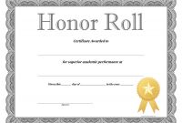 Honor Roll Certificate Template New Free Life Membership Certificate Templates Best Of Design Teamwork