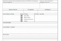 Incident Hazard Report form Template New Injury Report form Template Best Of Trailer Inspection form Fresh