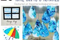 Kids Weather Report Template Awesome 25 Rain themed Arts Crafts Activities Virtual Book Club for