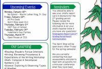 Kindergarten Report Card Template Awesome 012 Kindergarten Newsletters Free Samples Examples School for Word