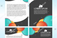 Medical Legal Report Template Professional Brochure Catalog Cover Page Layout Template Stock Vector Royalty