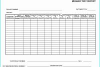 Megger Test Report Template New Cable Load Calculation Spreadsheet Electrical Excel Elegant