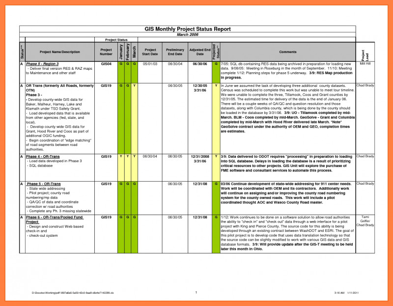 Monthly Status Report Template Project Management New Sample Project Status Report Sazak Mouldings Co