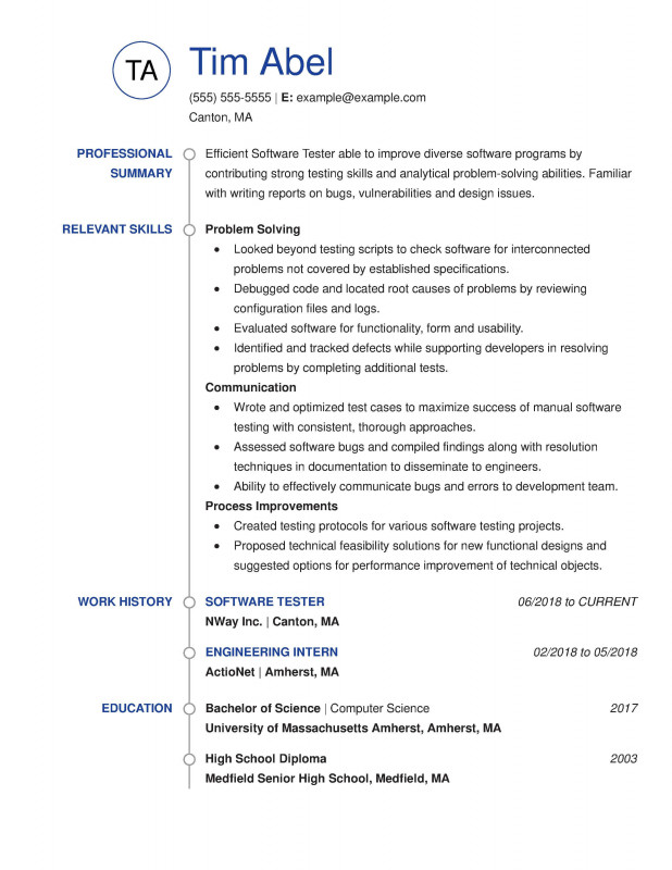 Non Conformance Report Template Awesome 30 Resume Examples View by Industry Job Title
