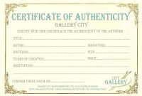 Photography Certificate Of Authenticity Template Unique 002 Template Ideas Certificate Of Authenticity Unforgettable Free