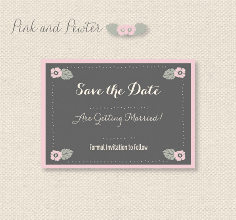 Save the Date Banner Template New 11 Free Save the Date Templates