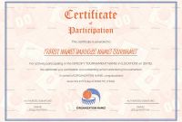 Sports Award Certificate Template Word Awesome Certificate Template In Football Sport theme with Color St New