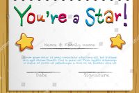 Star Of the Week Certificate Template Awesome Great Star Of the Week Certificate Template Pictures Star Of the