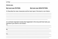 Story Report Template Awesome Book Report Template Free Printable 56 Images In Collection Page 1
