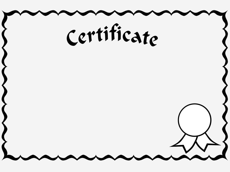 Toy Adoption Certificate Template Unique 13 Certificate Template Clipart Simple Free Clip Art Stock