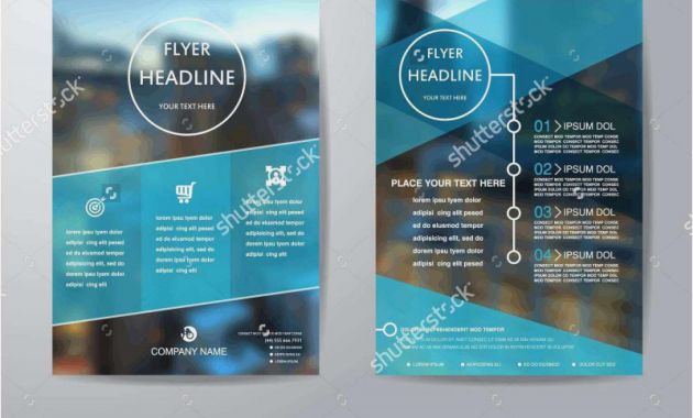Cleaning Brochure Templates Free Awesome Free 51 Business Flyers Templates 2019 Free Download Template Example