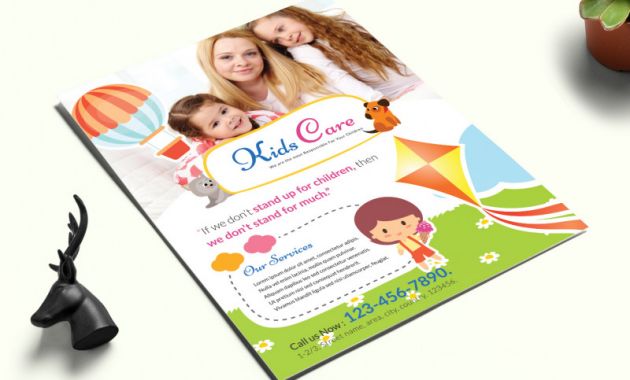 Play School Brochure Templates Best 25 Beautiful Free Paid Templates for Daycare Flyers