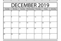 Blank Activity Calendar Template Awesome Blank November 2019 to January 2020 Calendar Printable