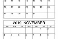 Blank Activity Calendar Template Unique Blank October November 2019 Calendar Template Net Market