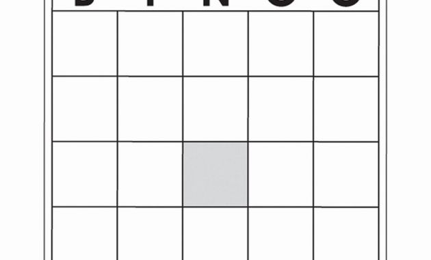Blank Bingo Template Pdf Awesome Blank Bingo Card Template Locksmithcovington Template