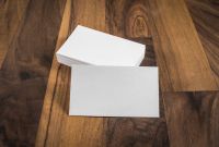 Blank Business Card Template Download Unique Piles Of Blank Business Cards On Wood Table Background
