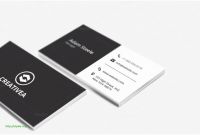 Blank Business Card Template Psd Awesome Modern Business Card 1180a885 within Visiting format