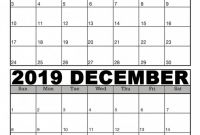 Blank Calendar Template for Kids Awesome November and December 2019 Calendar Template 2019
