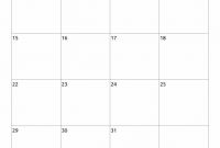 Blank Calender Template Unique Download Printable Monthly Calendar with Notes Pdf