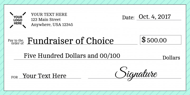 Blank Check Templates for Microsoft Word Unique Signage 101 Giant Check Uses and Templates Signs Com Blog