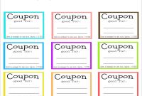 Blank Coupon Template Printable New Free Blank Coupons to Print New Printable Birthday 36