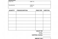 Blank Estimate form Template Unique Free Blank order form Template order form Template Blank