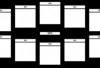 Blank Frayer Model Template Unique Spider Map Templates Storyboard Template Gallery