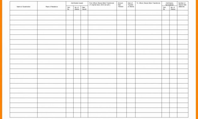 Blank Ledger Template New Excellent General Ledger Template Excel for Your Investment
