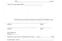 Blank Legal Document Template New Free Blank Affidavit form Blank Sworn Affidavit forms