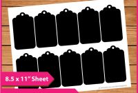 Blank Luggage Tag Template Unique Scalloped Tag Template Instant Download Psd Png and Svg formats 8 5×11 Digital Diy Your Own Printable Blank Party Favors Middle Tag