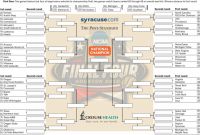 Blank March Madness Bracket Template Awesome 2016 Ncaa tournament Bracket Print Download Updated March
