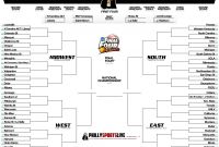 Blank March Madness Bracket Template Unique Ncaa Bracket Fillable New Ncaa Bracket 2013 Full Printable