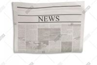 Blank Old Newspaper Template Unique Mockup News Newspaper Image Photo Free Trial Bigstock