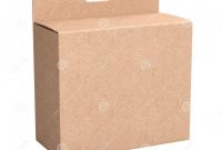Blank Packaging Templates Awesome Big Box From Recycled Paper Blank Package Template for