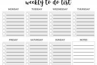 Blank Packing List Template Unique Free Printablehingso Do Listemplate Weeklyask Blank Shopping