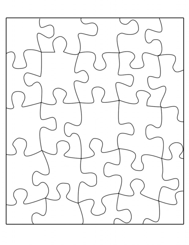 Blank Pattern Block Templates Awesome Free Puzzle Template Download Free Clip Art Free Clip Art