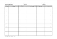 Blank Pattern Block Templates Unique 020 Preschool Lesson Plan Template Awesome Free Weekly and