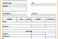 Blank Pay Stubs Template New 037 Template Ideas Free Pay Stub and with Calculator No