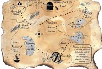 Blank Pirate Map Template New Treasure Map Template Free All Document Resume