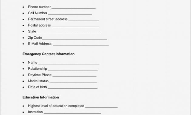Blank Prescription form Template New Payroll Information form Templates Templates fortthomas