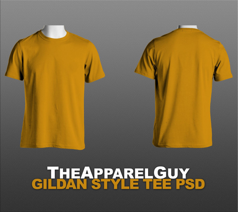 Blank T Shirt Design Template Psd New Gildan Style Tee Template Psd by theapparelguy Deviantart