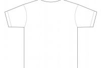 Blank T Shirt Outline Template New Free Outline Of A T Shirt Template Download Free Clip Art
